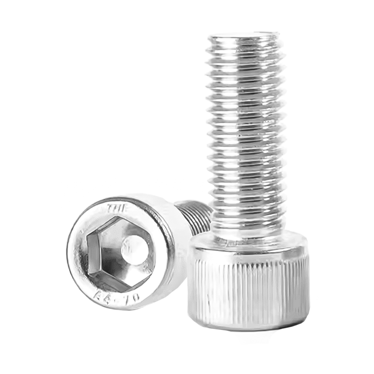 Parafuso Allen Cab Cilindrica - DIN 912 0,80 - M5 - Aço Inox