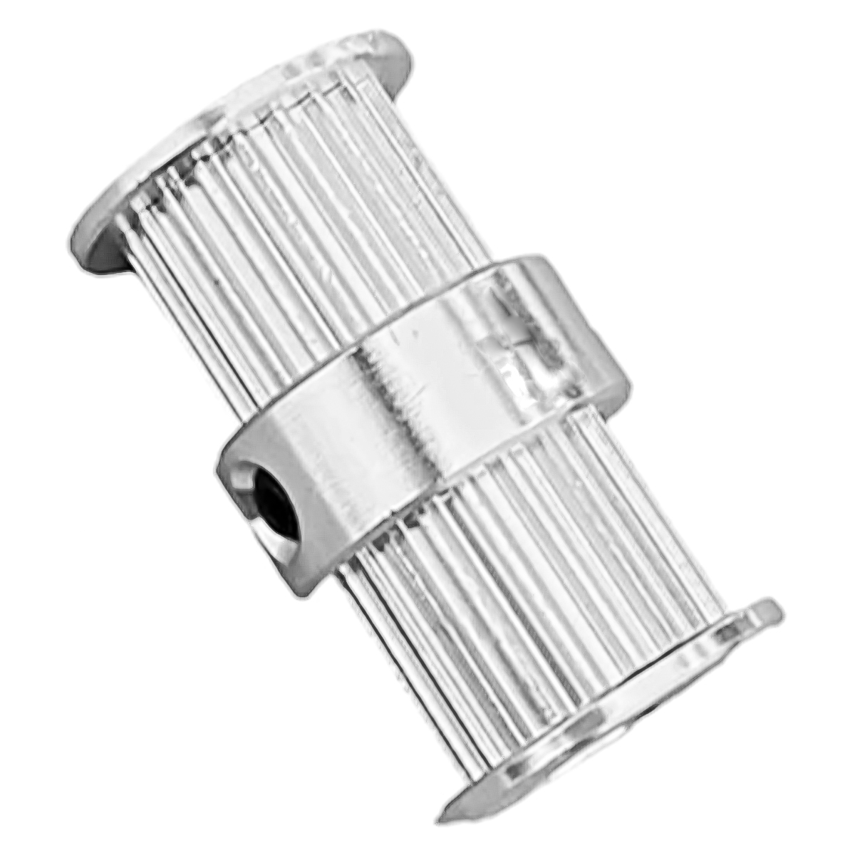 Polia GT2 Dupla 20 Dentes, Furo 5mm, P/ Correia 15mm - Impacto CNC