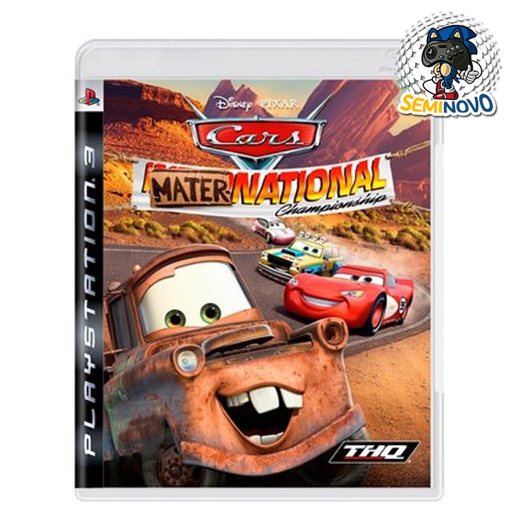 Carros - Car Mater-National - PS3 - Game com Café.com