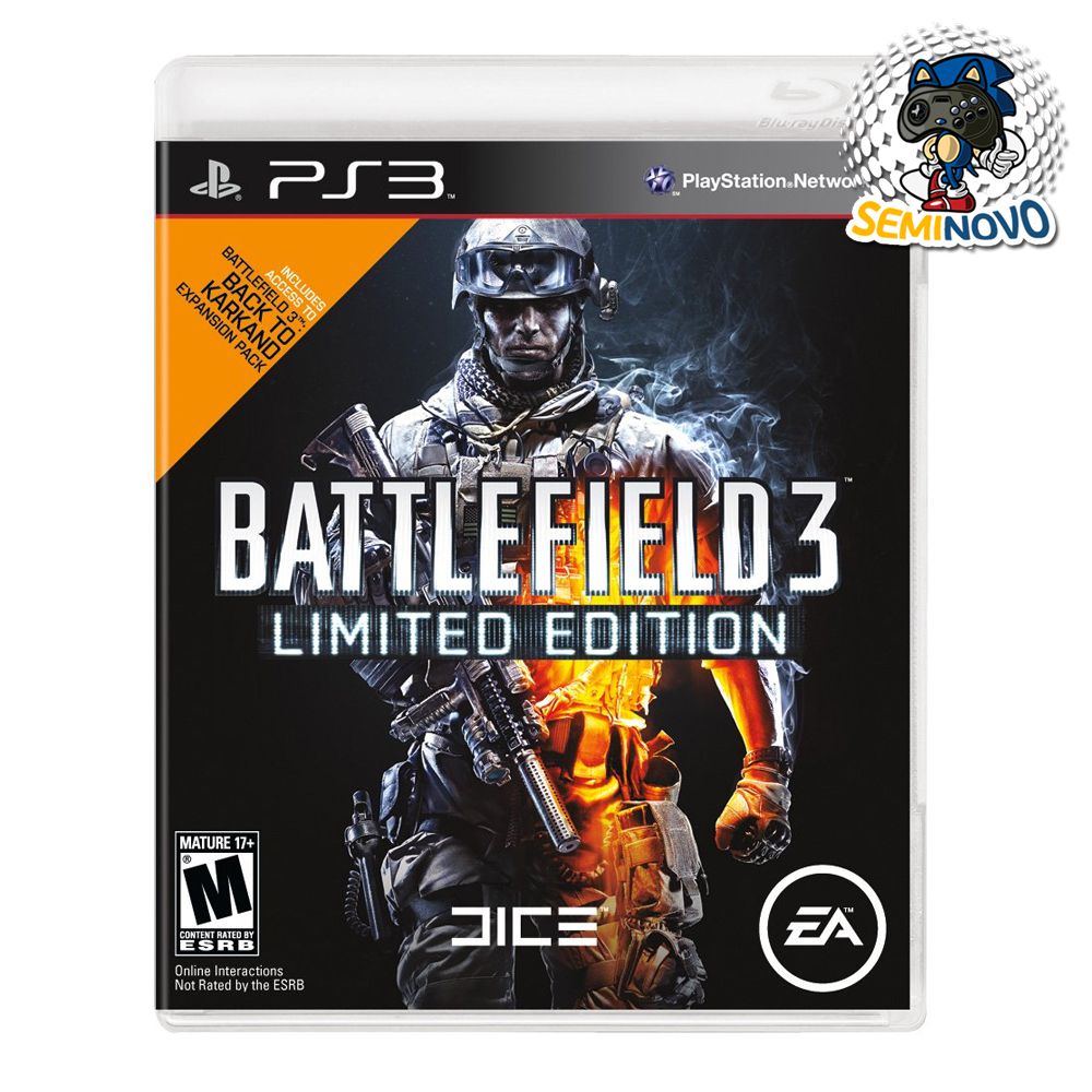 Jogo Usado Battlefield 3 PS3 - Game Mania