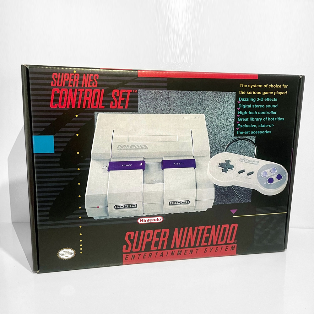 Super Nintendo todo Original na Caixa. Lance Livre. Aco