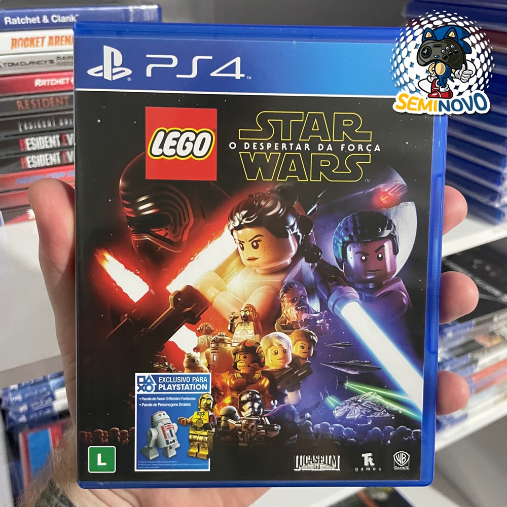 Jogo Lego: Star Wars O Despertar Da Força Ps4