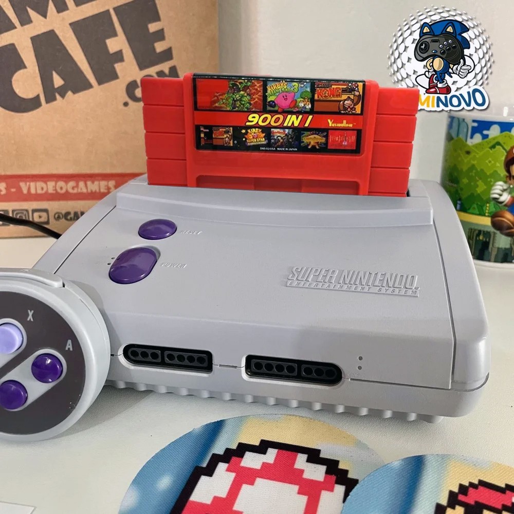 Super Nintendo Baby + Jogo - Game com Café.com