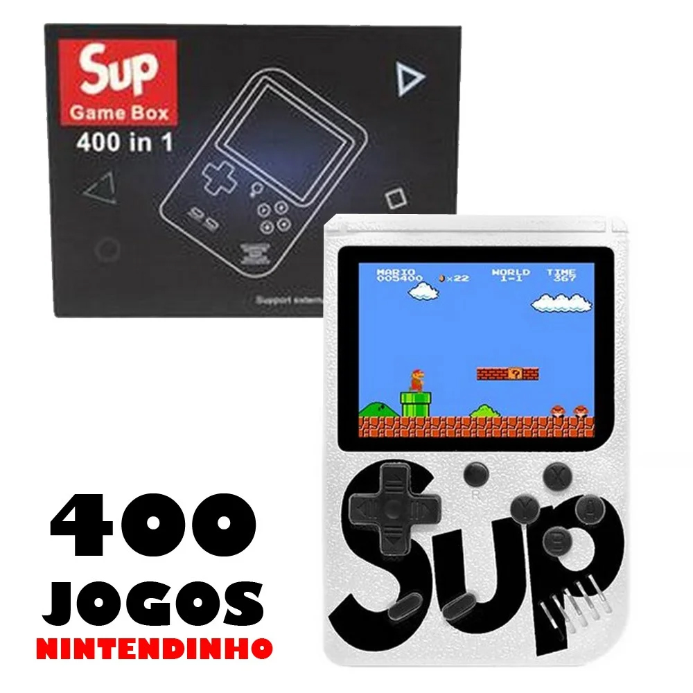 Mini game 400 jogo sup com com carregador