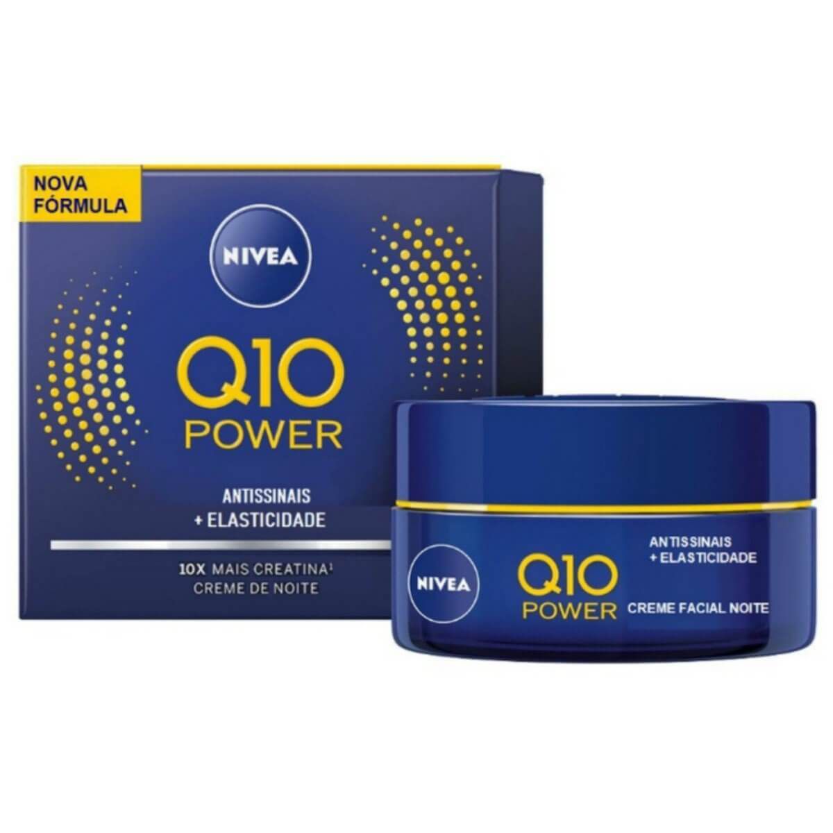 NIVEA Creme Facial Antissinais Q10 Power Dia FPS 30 Pele Mista a Oleosa 50g  50g