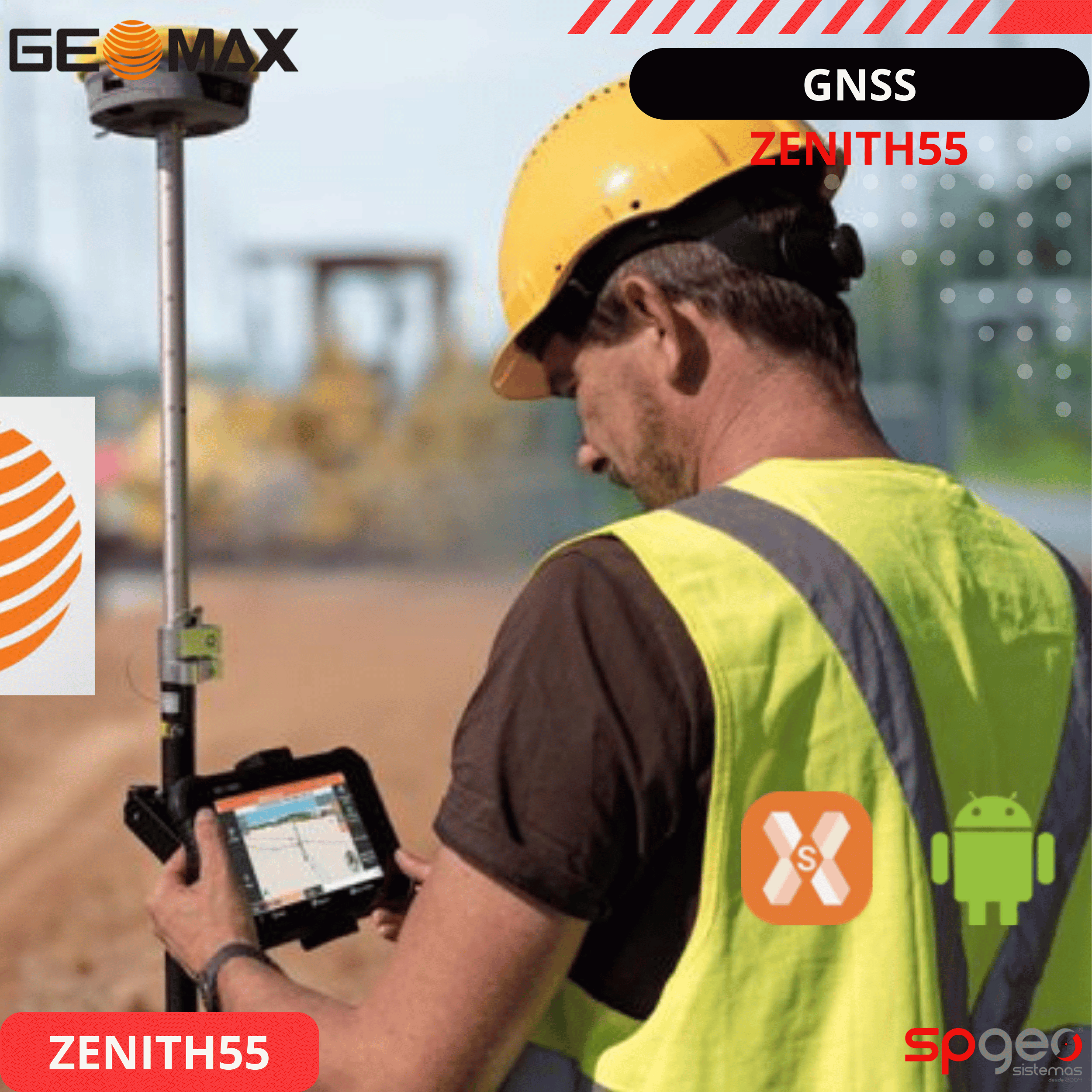 GeoMax Zenith55 GNSS RTK IMU - SPGeo
