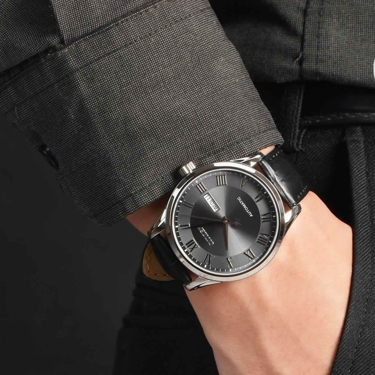 Relógio Citizen Masculino Automático TZ20797W NH8360-12H