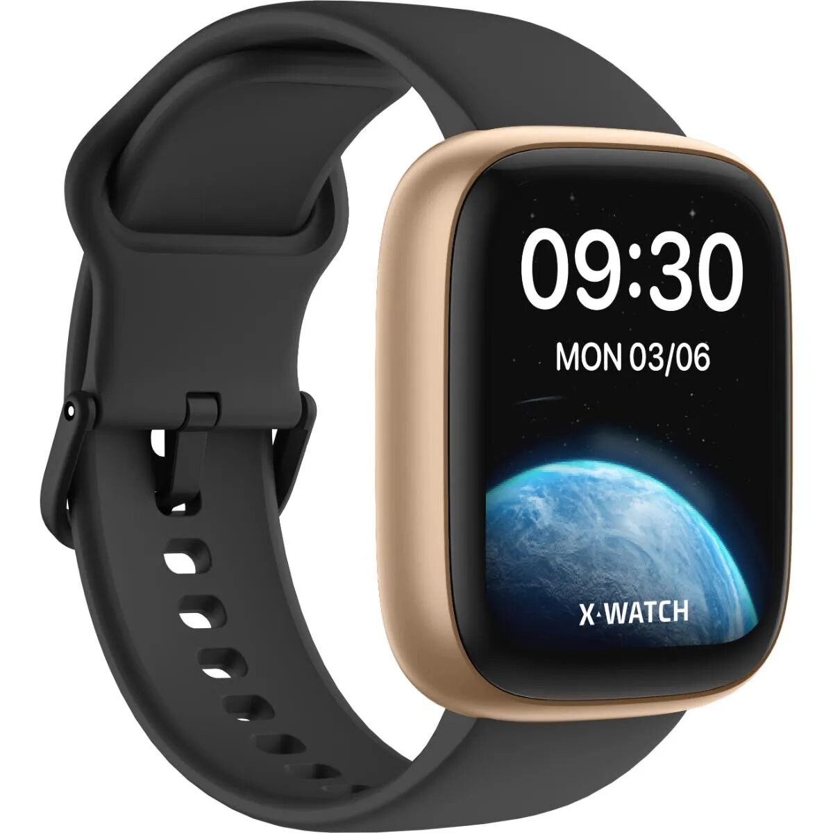 Relogio Smartwatch Unissex Alexa X-Watch XSWUQPI004A - Preto