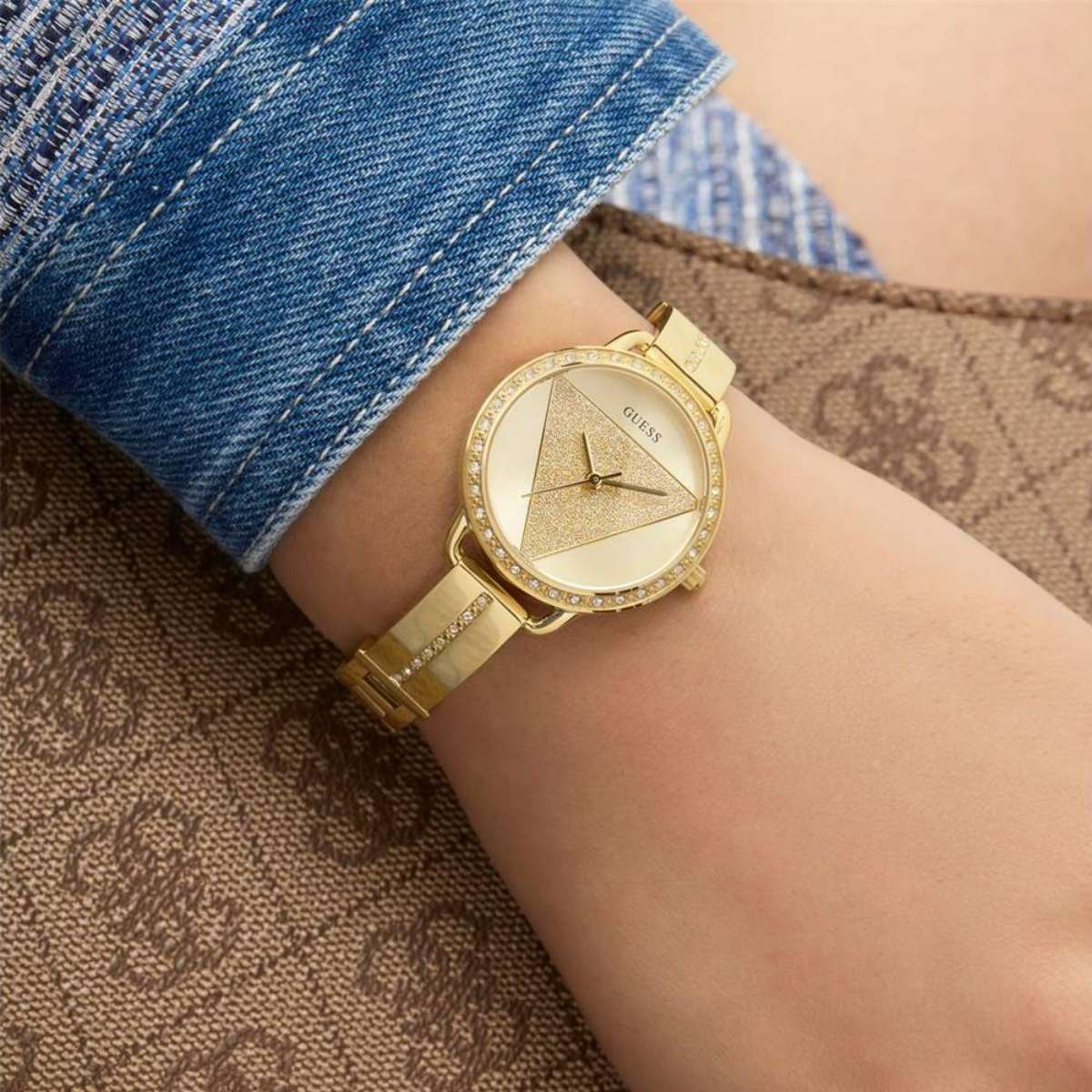 Relógio Guess Feminino Dourado GW0914L2 - Relógios NextTime