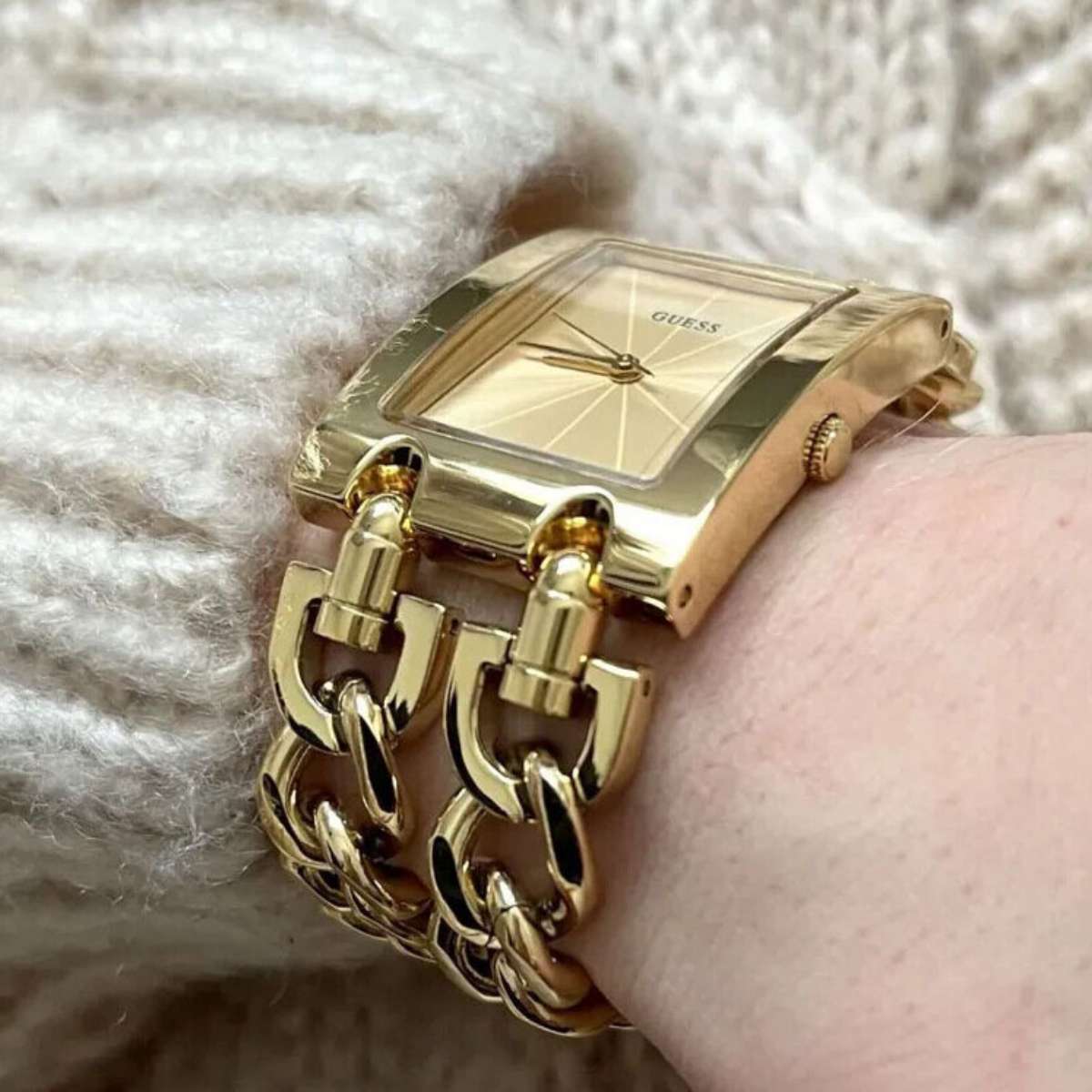 Relógio Guess Feminino Dourado W1117L2 - Relógios NextTime