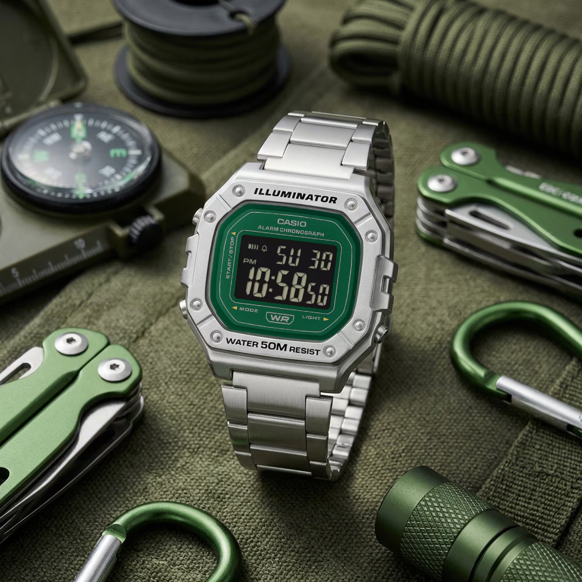 Relógio Casio Masculino W-218HD-3AVDF - Relógios NextTime