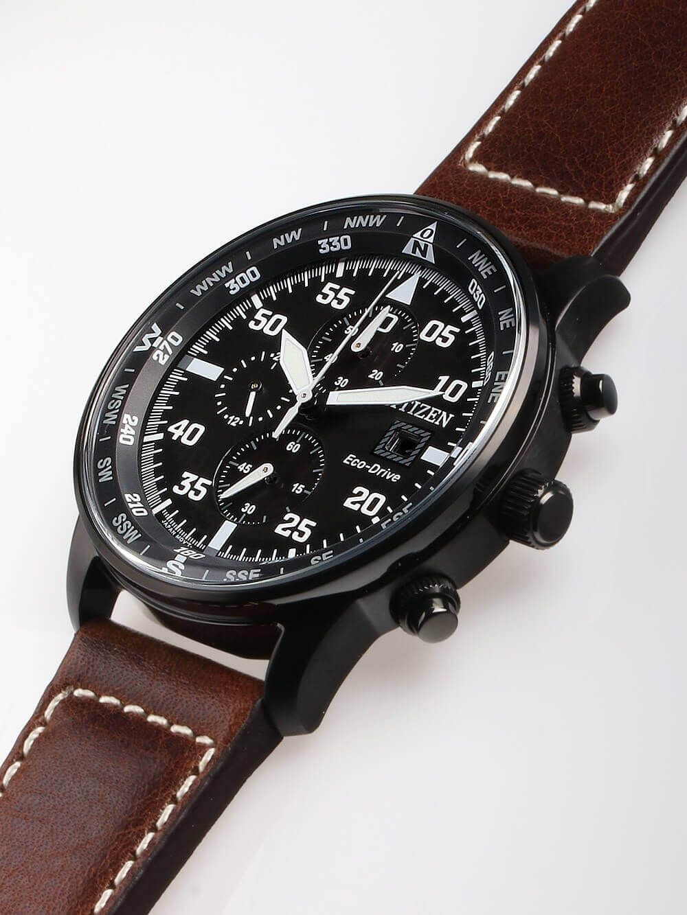 Relógio Citizen Masculino Eco-Drive Aviator TZ31132D CA0695-17E