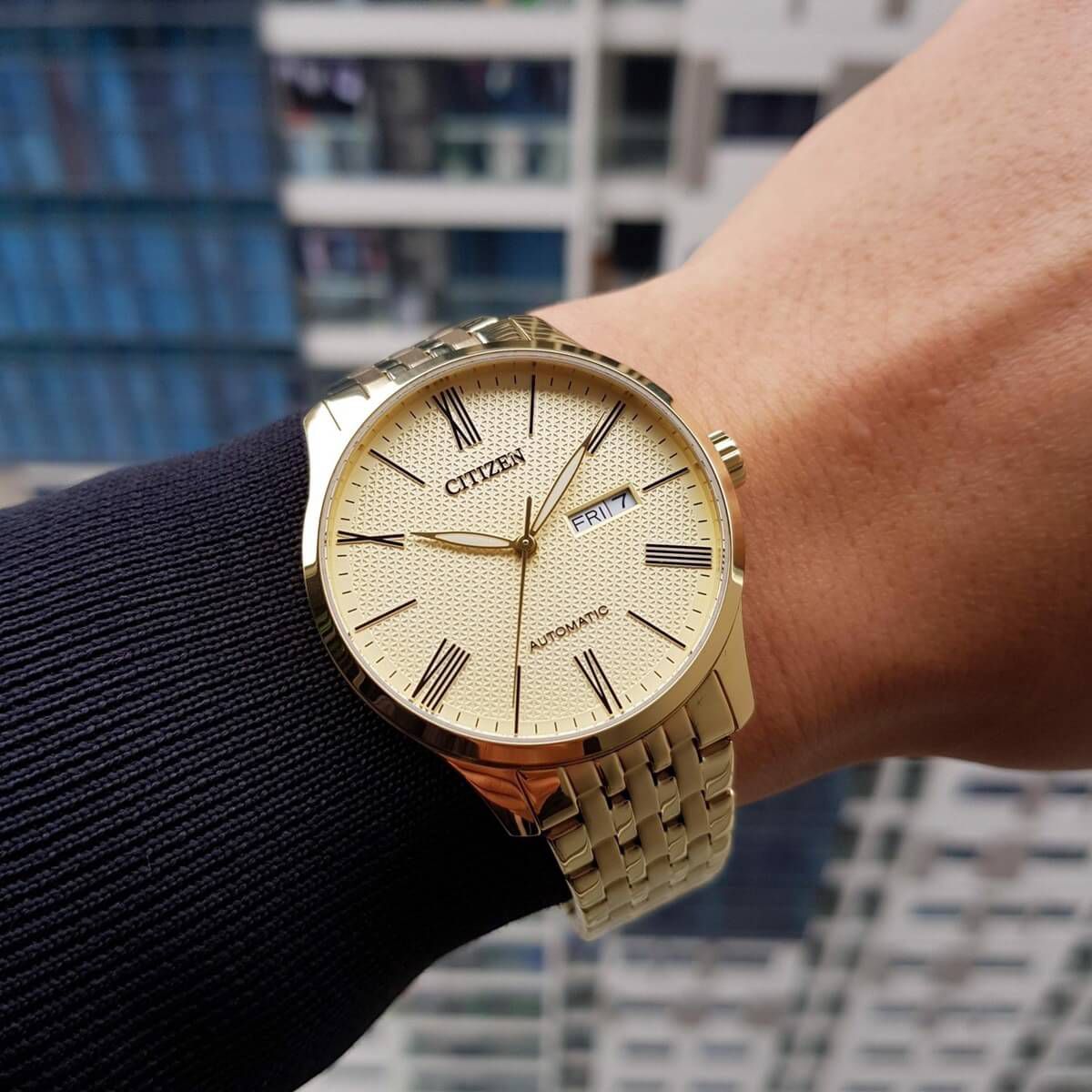 Relógio Citizen Masculino Automático TZ20804G NH8352-53P