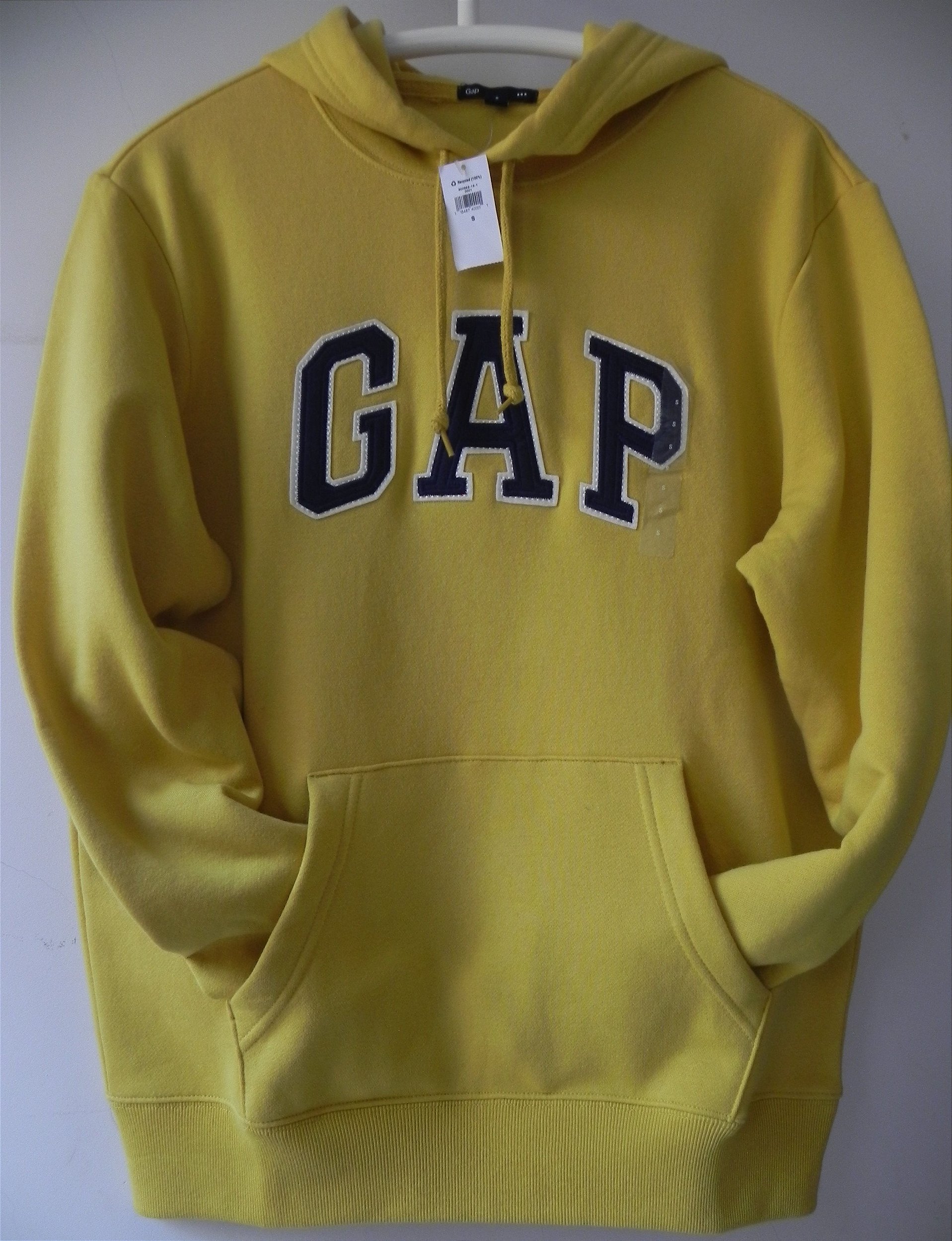 Gap moletom Blusa Casaco original Amarelo masculino - Outlet no