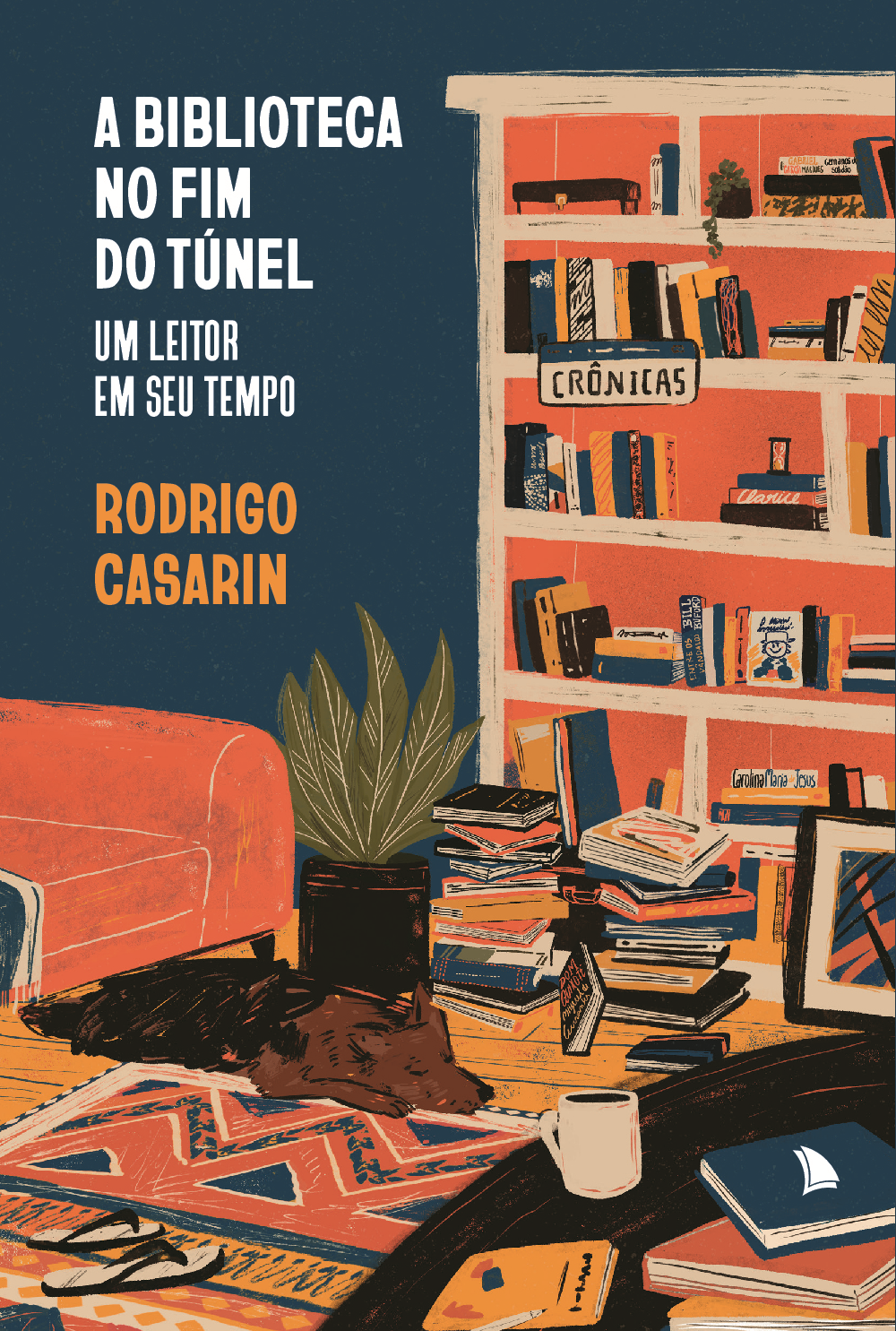 A BIBLIOTECA NO FIM DO TÚNEL - Rodrigo Casarin - Livraria Arquipélago