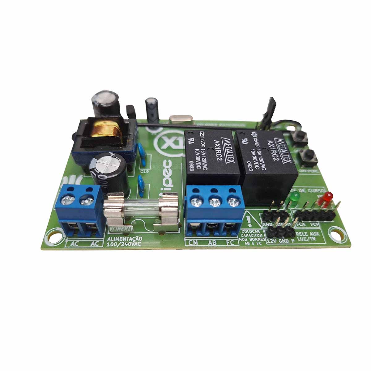 Central de Portão X1 Full Range Ipec 1/3CV 127V 220V Automática - Telekin