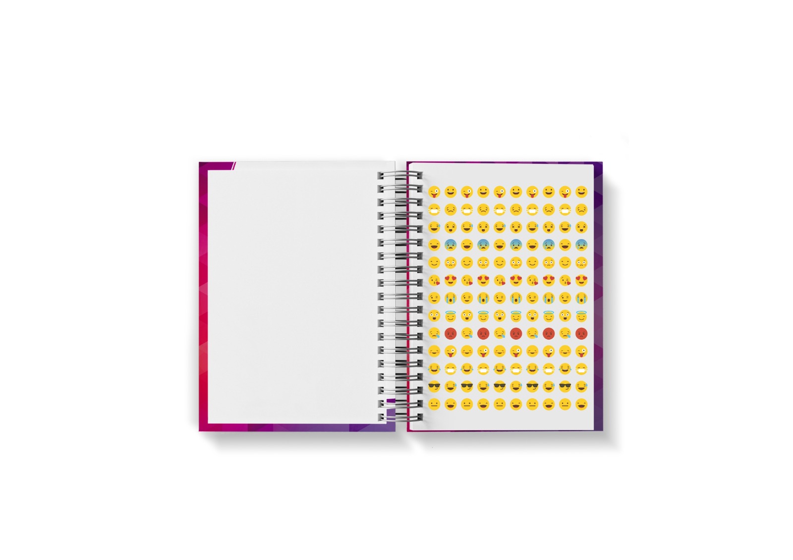 12 Cartelas De Adesivo Emoji Para Cadernos e Agendas A5 - Lion Mix ...