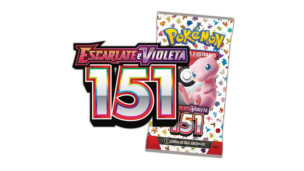 Pacote 6 Cartas Pokemon Escarlate E Violeta 151 - Copag