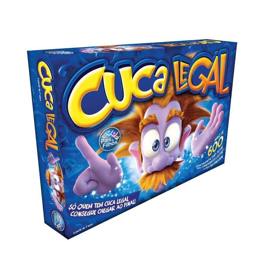 Jogo Cuca Legal Tabuleiro- Pais e Filho