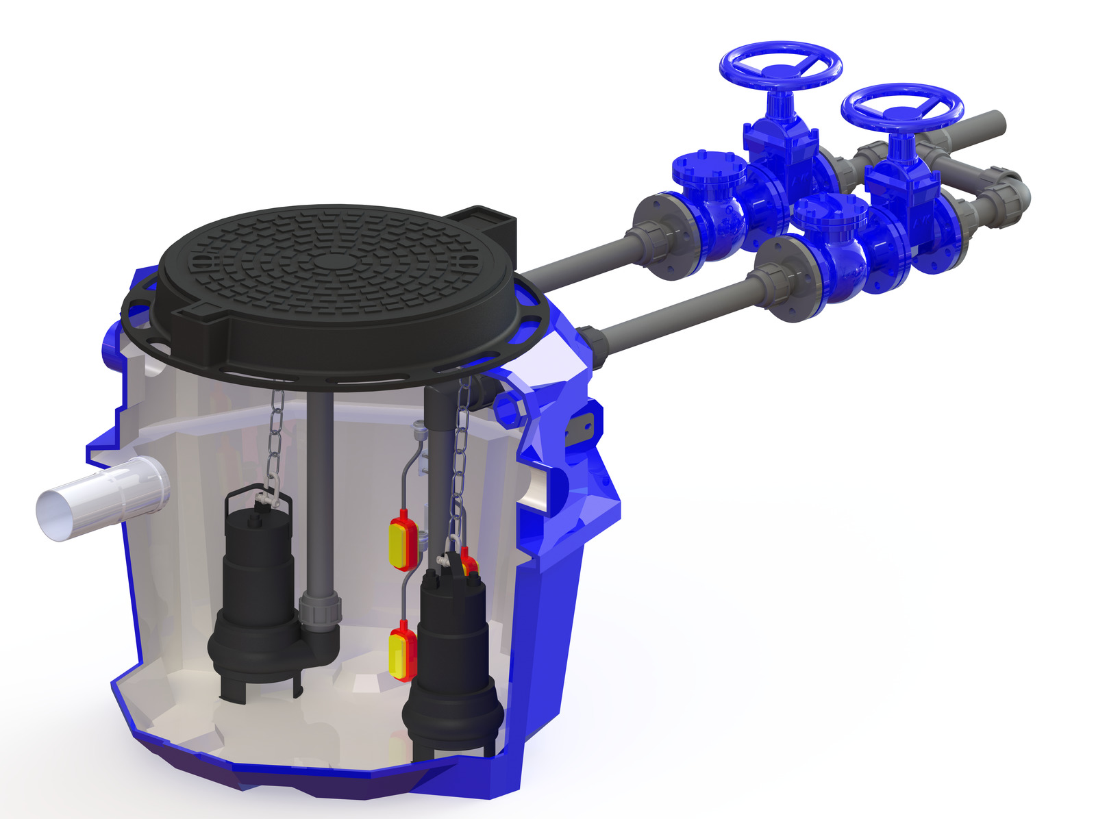 Estacao Elevatoria Agua, PDF, Bomba