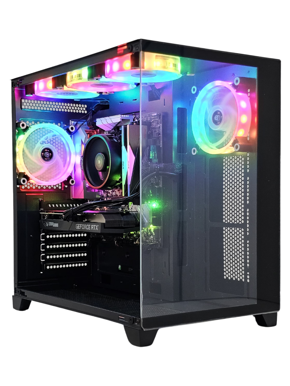 Gabinete Gamer Kmex Cg-02J1 Ghost Shark, Sem Fonte, Sem Fan Gabinete Gamer Kmex Cg-02J1 Ghost Shark, Sem Fonte, Sem Fan