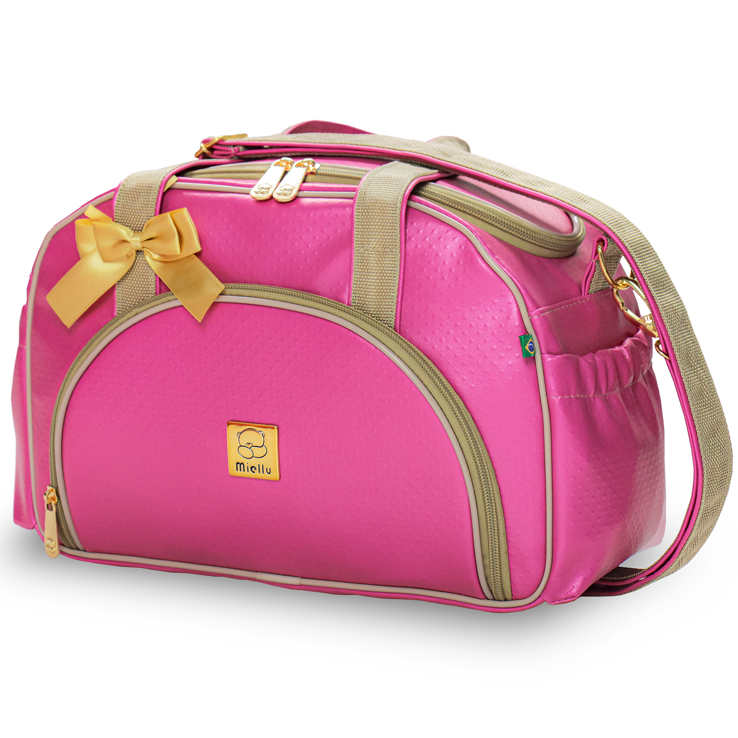 Bolsa Maternidade Pequena - Linha Prática - Pink - MIELLU BOLSAS - LR ...