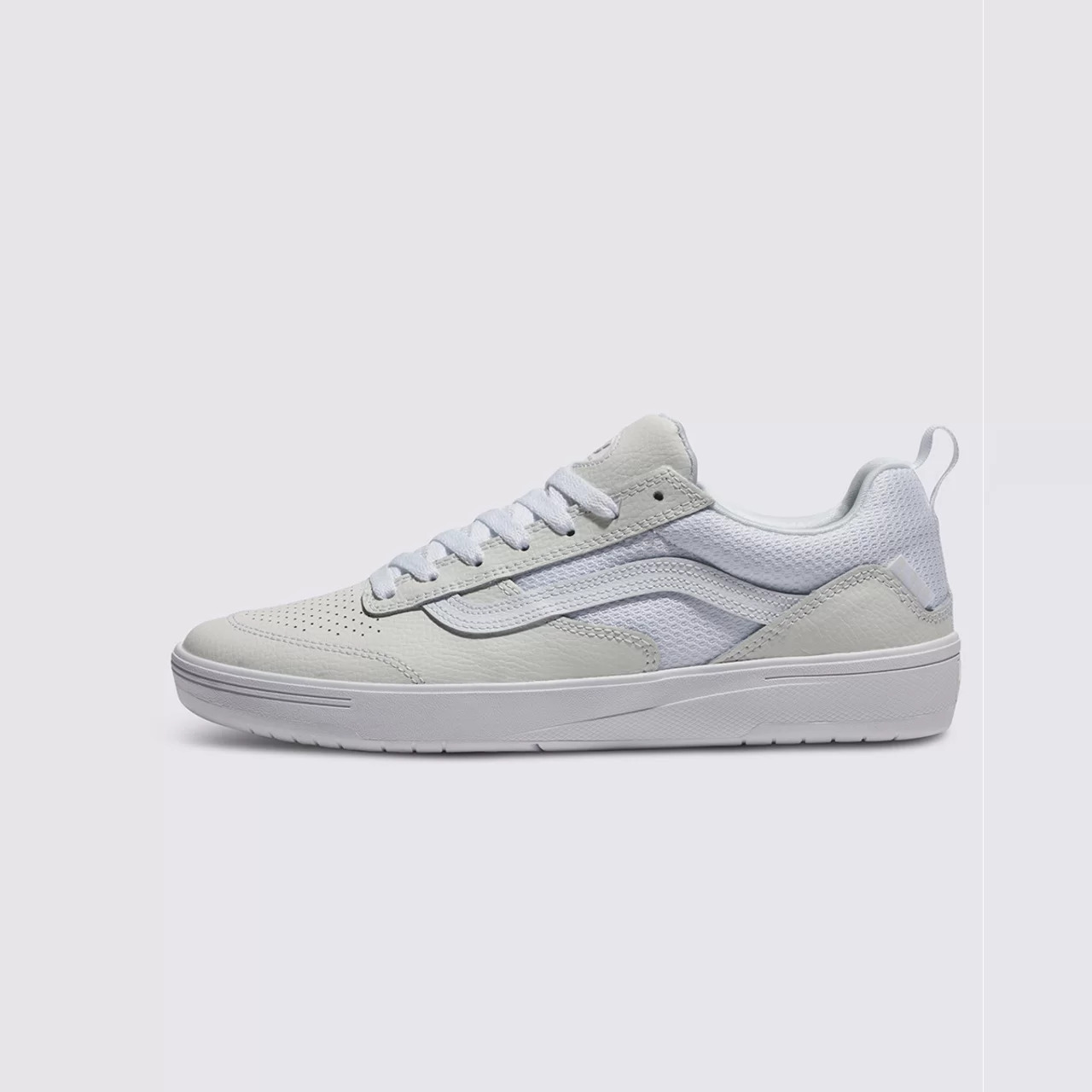 Tênis Vans Skate Zahba Leather White White - So High Urban Shop Tênis Vans Skate Zahba Leather White White - So High Urban Shop