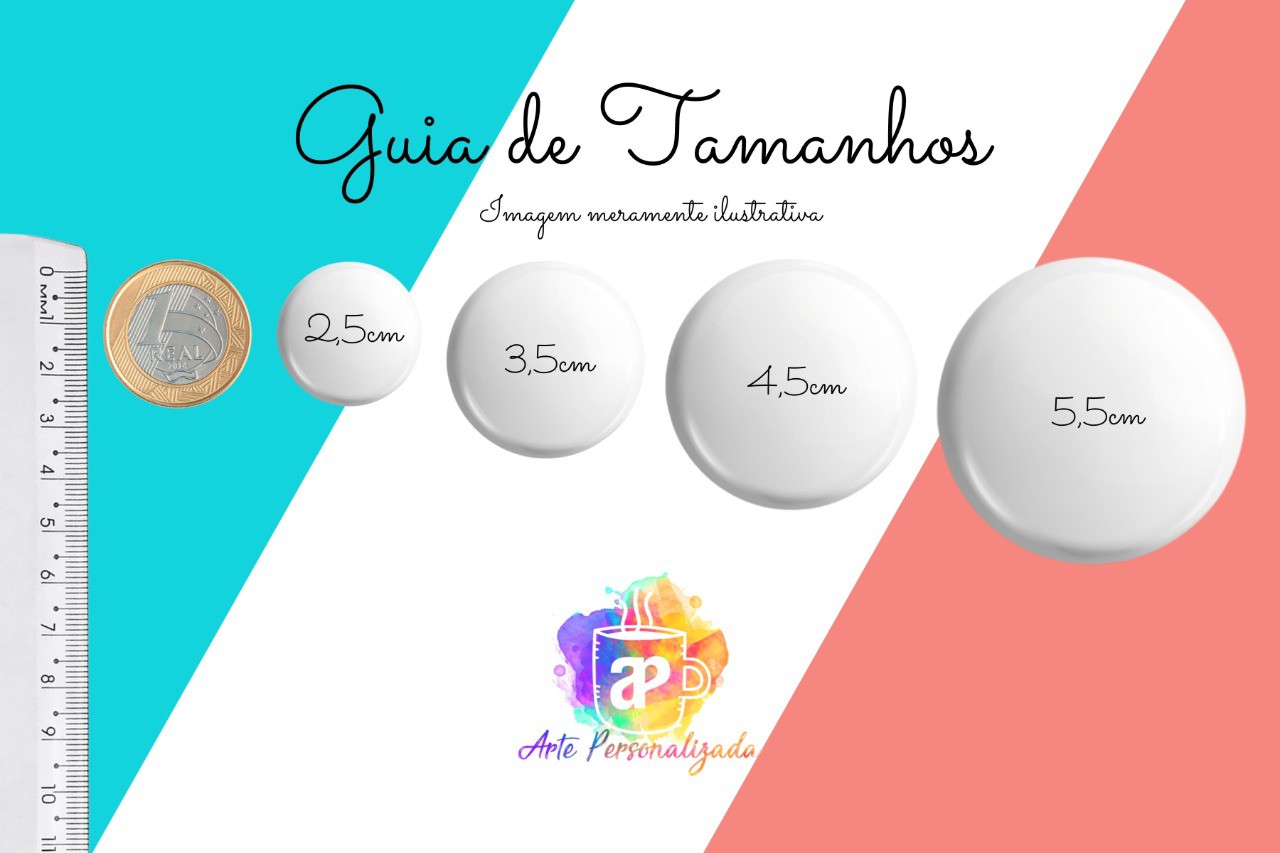 Buton Ribbon 10 Bottons Ribbons Personalizados 3,5cm - Brindes Corporativos | Arte ...