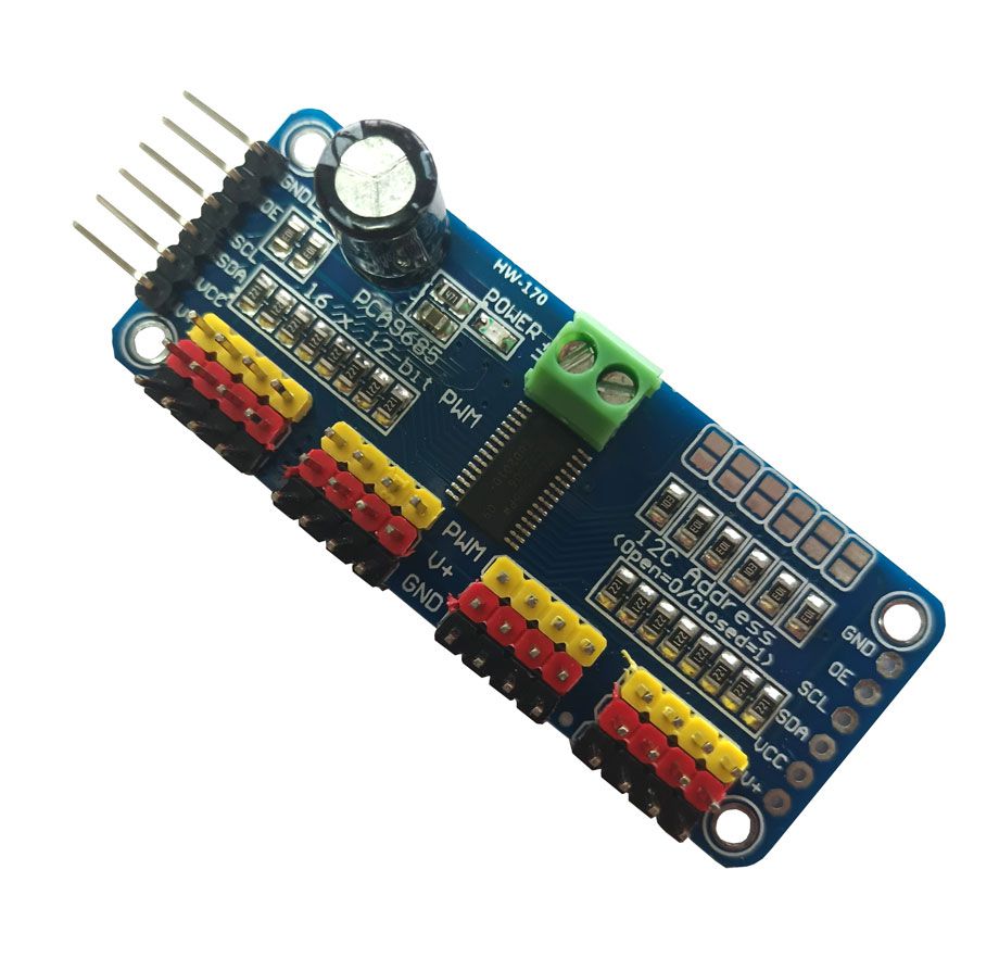 Hailege TB6612 TB6612FNG Mosfet Motor Shield IIC I2C Motore passo-passo PCA9685 PWM Servo Driver