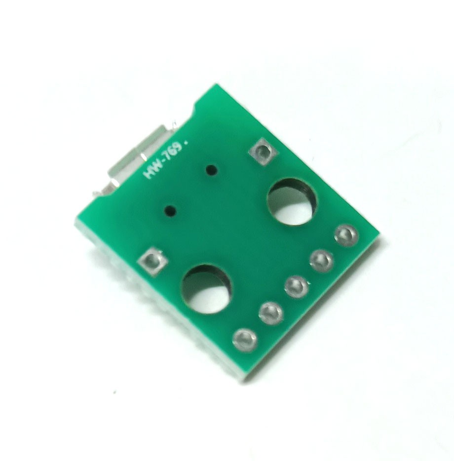 Módulo Adaptador Micro Usb Fêmea para Dip - PISCALED | Arduino ...