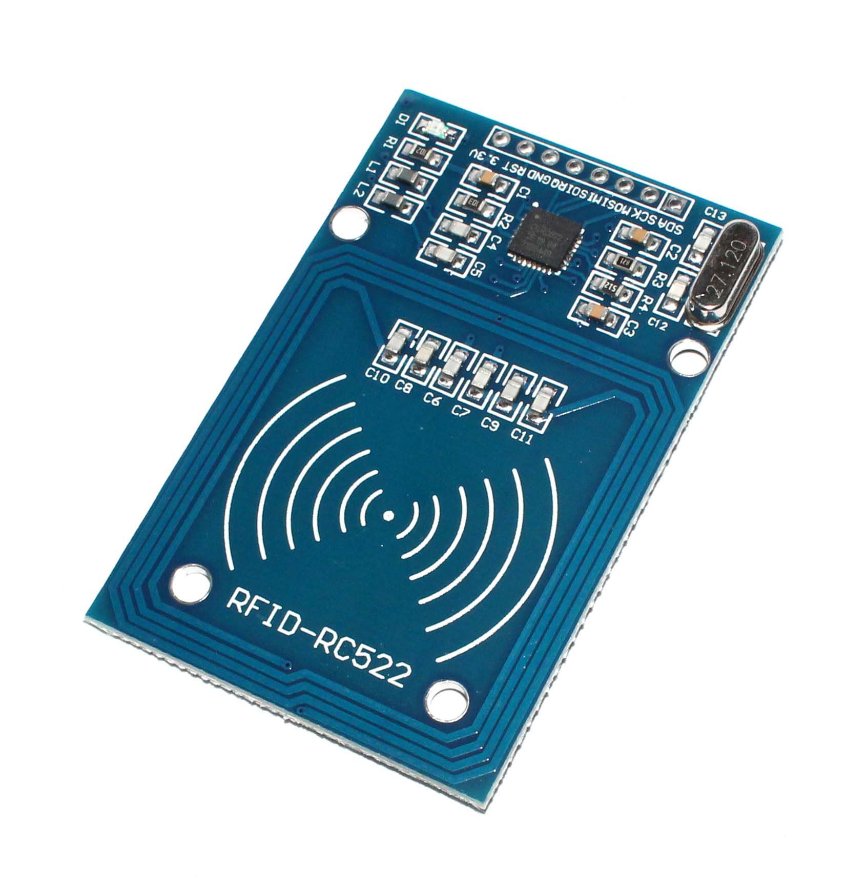 Kit Módulo Leitor Rfid Rc522 Mifare 13,56 Mhz - PISCALED | Arduino ...