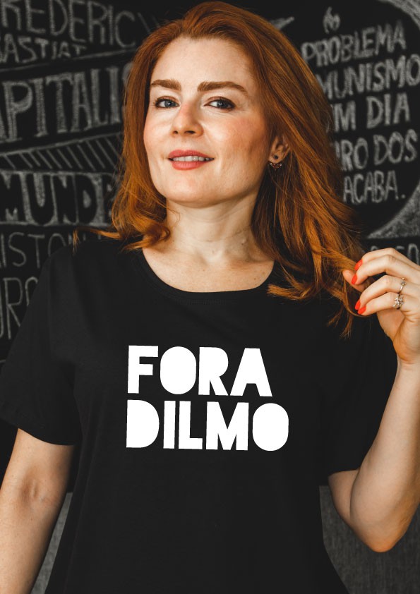 Fora Dilmo - Feminina - Pimenta no Café