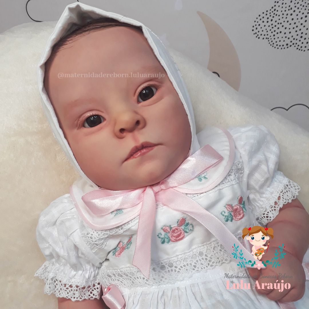 Encomenda Boneca Bebê Reborn Corpo Tecido Enxoval Completo