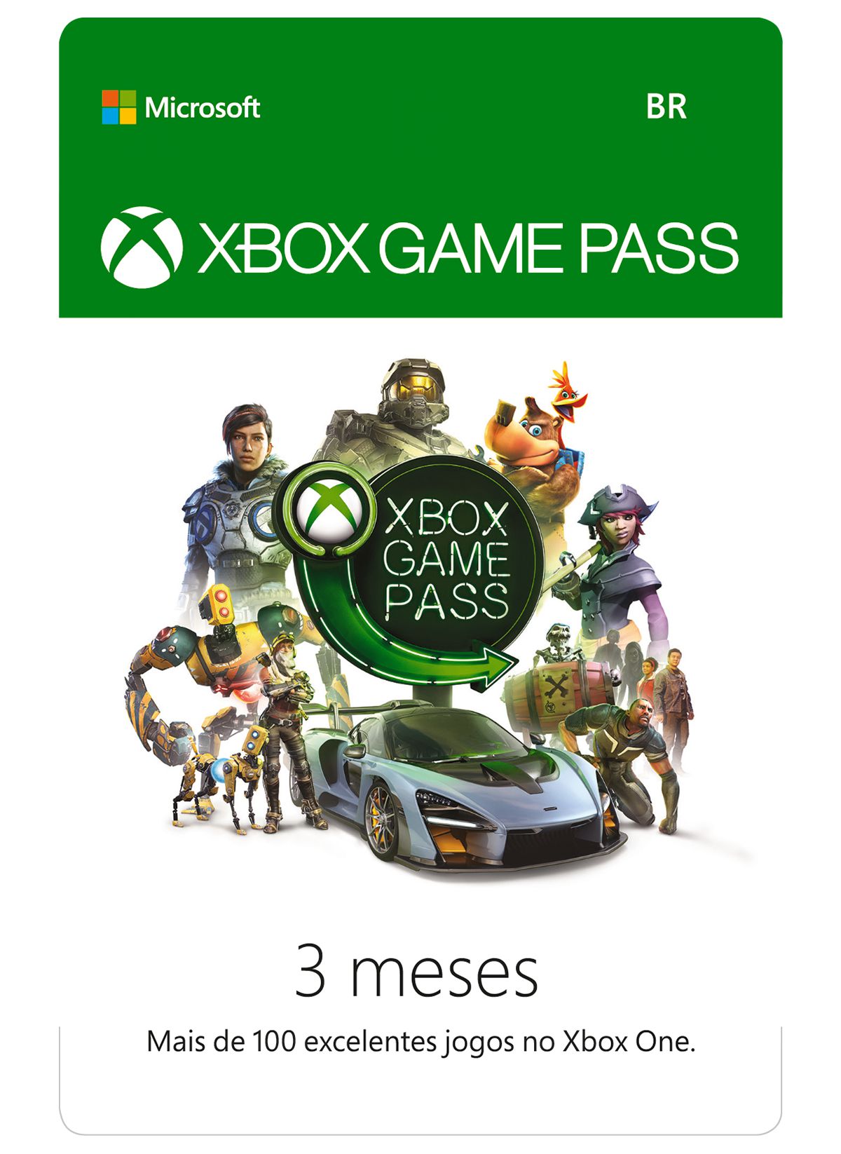 Xbox Pc Game Pass - 3 Meses De Assinatura Para Contas Novas