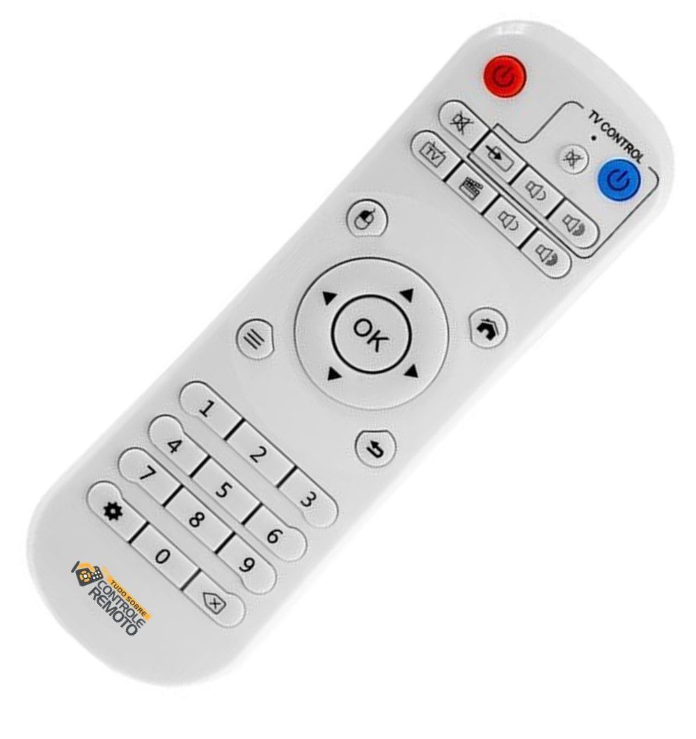 Controle Remoto para Tv Box TVE TVExpress - T10 - Tudo Sobre Controle Remoto  -Loja online de Controle Remoto