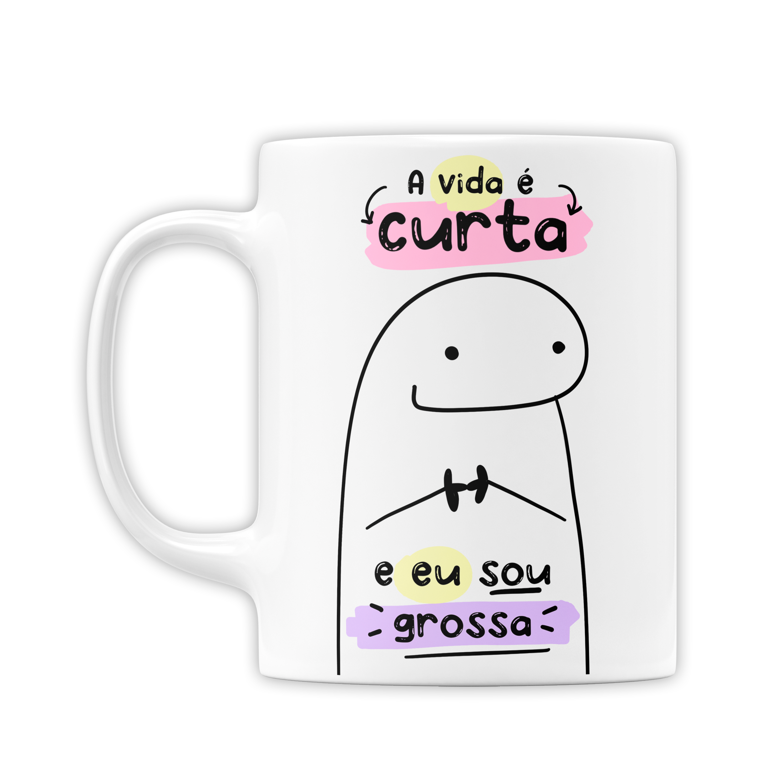 Caneca Personalizada Flork Vamos Fazer Assim