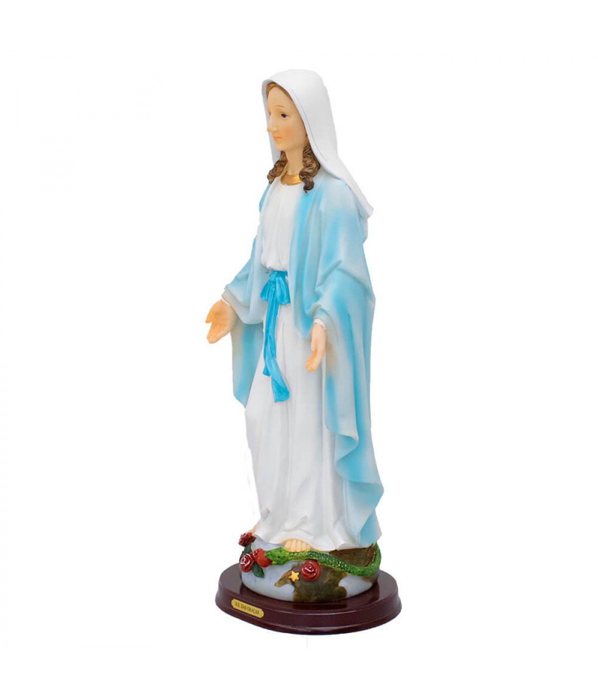 Nossa Senhora das Graças 43 CM | Imagem em Resina - Saggrada Immagem | Todo  Santo Ajuda!
