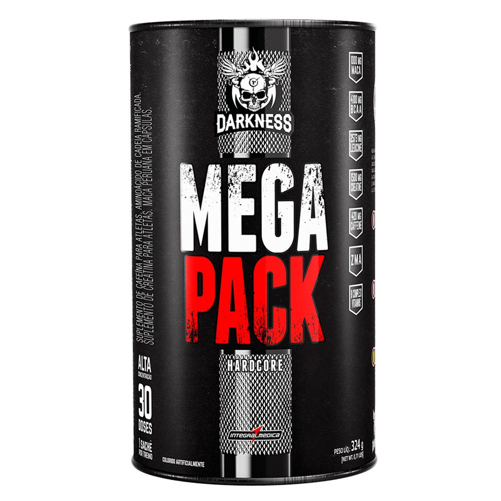 Mega Pack - Darkness 30 Packs - Integralmédica - Performance Nutrição  Esportiva