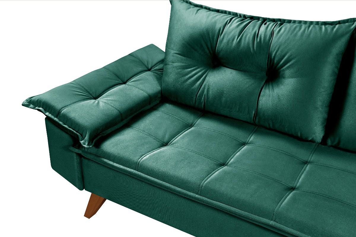 【IDEE】AO SOFA (2) Green Sofá 2 e 3 Lugares Verde 200 Corsa - Alpoim Estofados