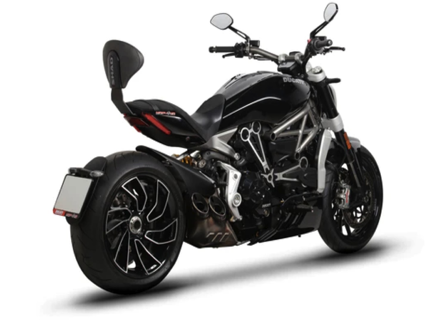 ENCOSTO TRASEIRO / SISSY BAR PARA DUCATI XDIAVEL SHAD BRASIL, Engineered for Riding Compre