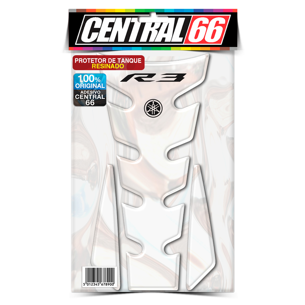 Tankpad Universal Naruto M1 - Simbolo Adesivo Protetor Resinado - Central 66