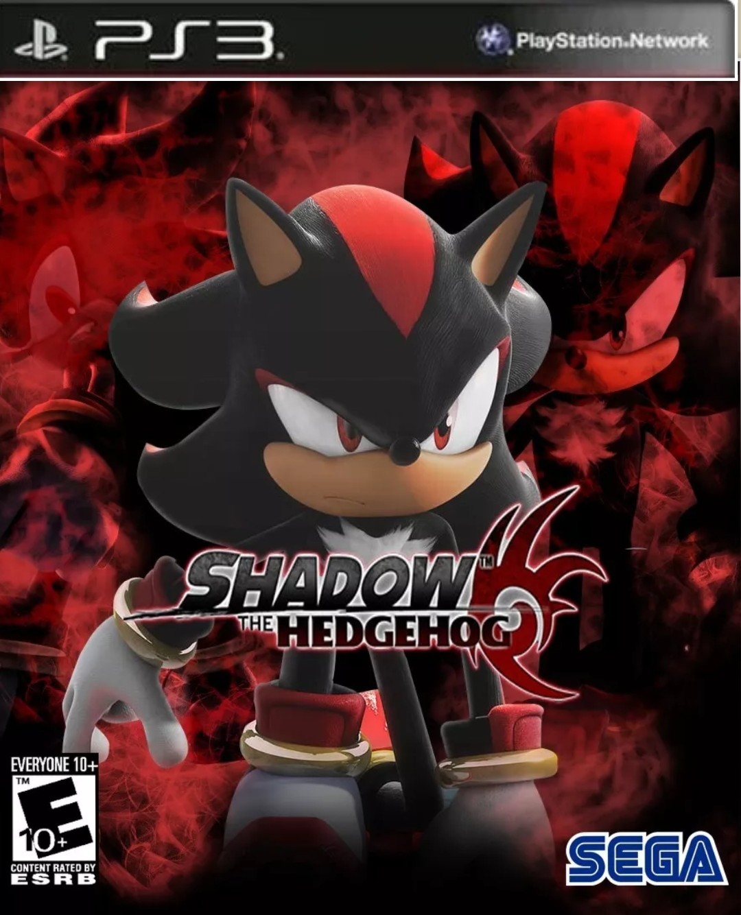 Shadow The Hedgehog Sonic classico ps2 PS3 Psn Midia Digital kalangoboygames