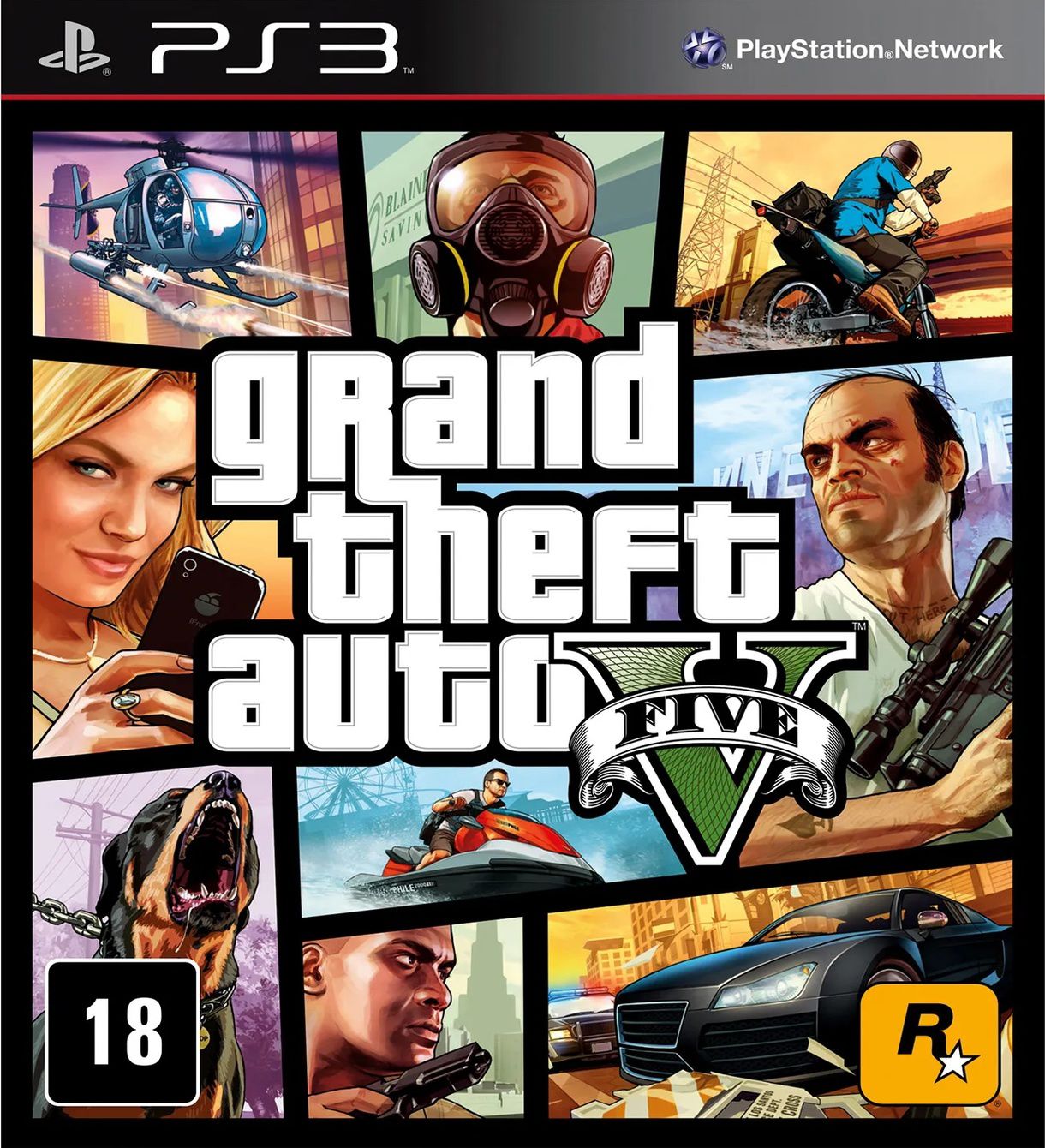 Grand Theft Auto V ™ - Gta 5 Ps3 Psn Mídia Digital - kalangoboygames