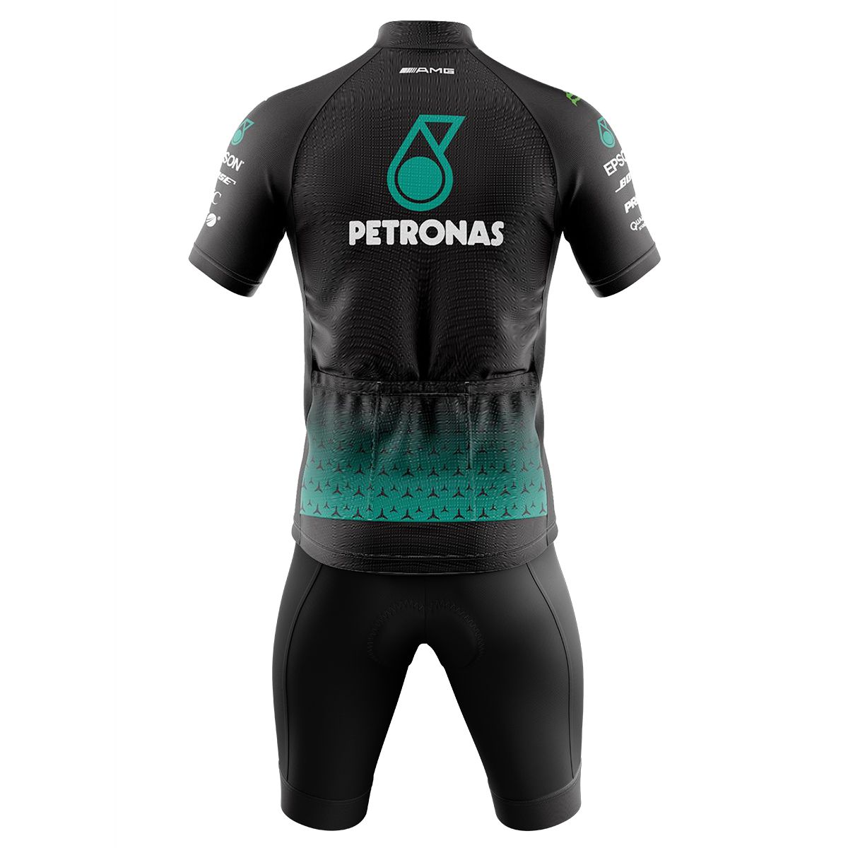 Conjunto De Ciclismo Camisa Manga Curta E Bermuda Forro Em Espuma ...