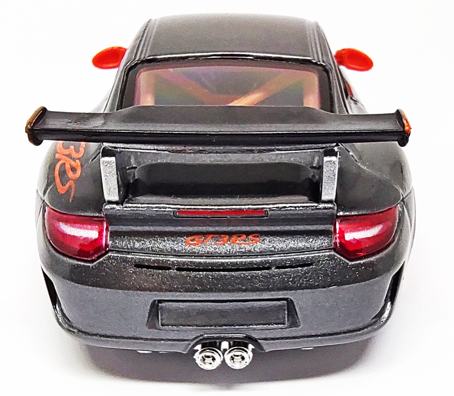 MINIATURA PORSCHE 911GT3 RS CINZA ESCALA 1 38 12CM Fred Old Car miniatura-porsche-911gt3-rs-cinza-escala-1-38-12cm-fred-old-car