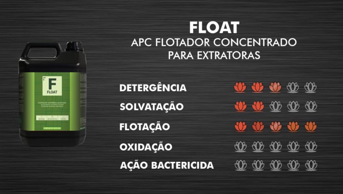 Float 5L APC Flotador Concentrado Para Extratoras Easytech - LOJAO CAR XPRO