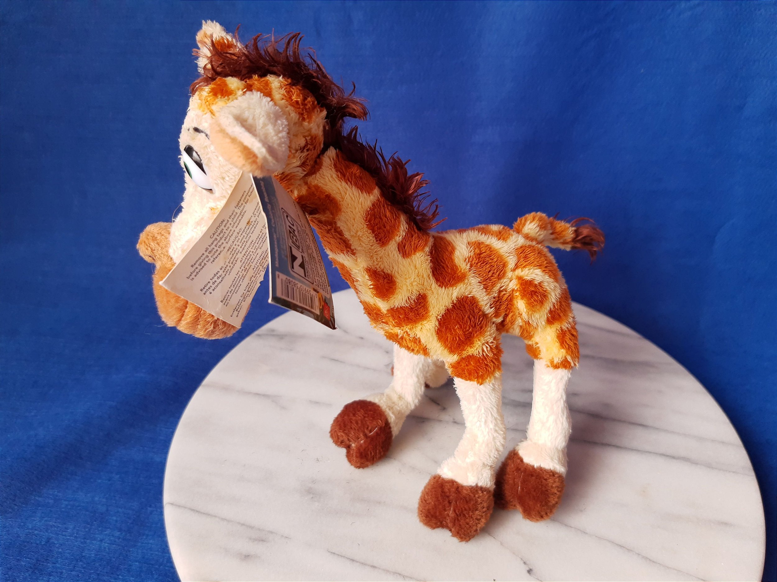 Pelúcia girafa Melman do Madagascar DreamWorks, marca long jump on ...