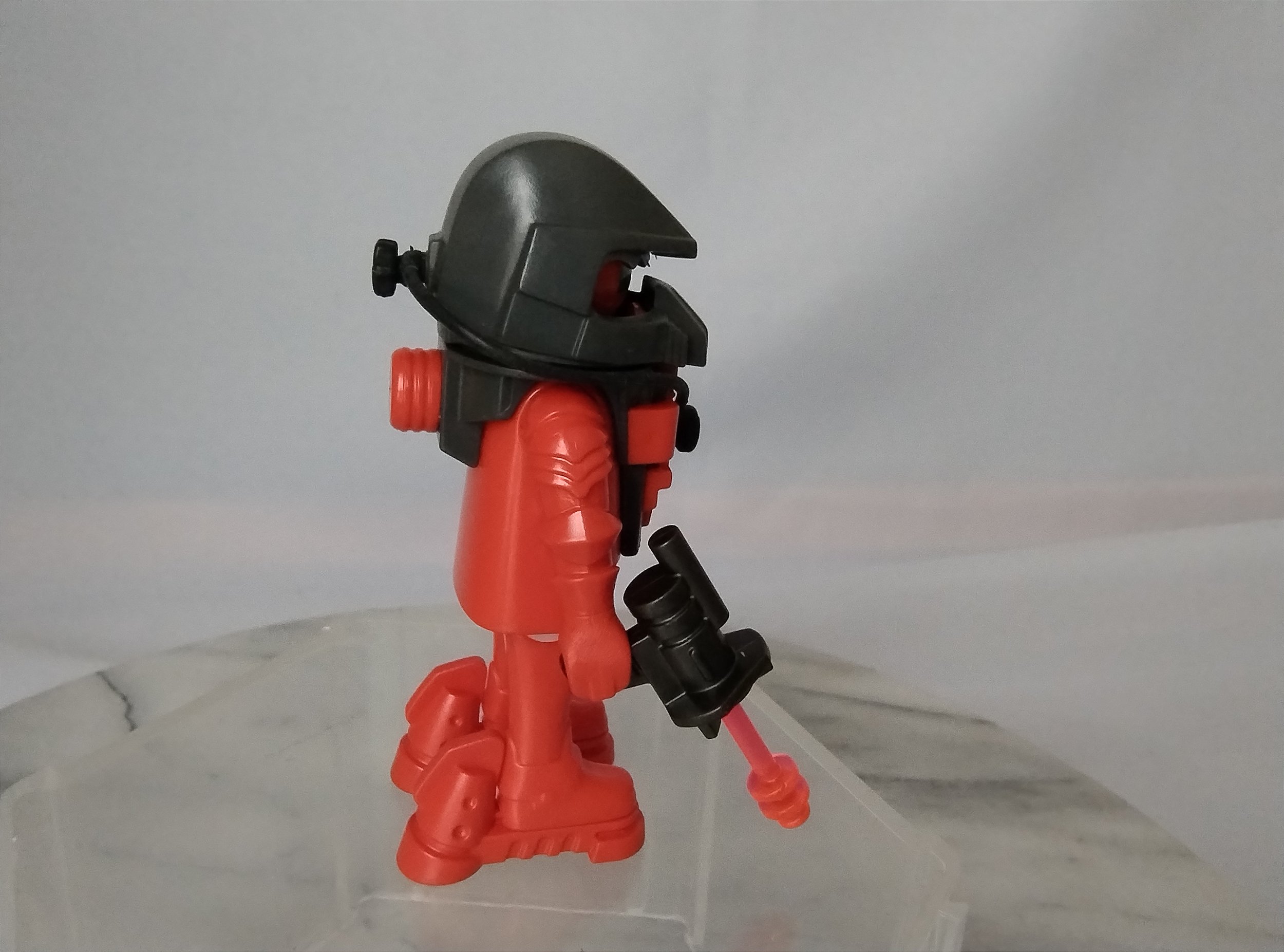 Playmobil 4741 Space Ranger Explorer - Astronaute Rouge Avec Alien - Vintage