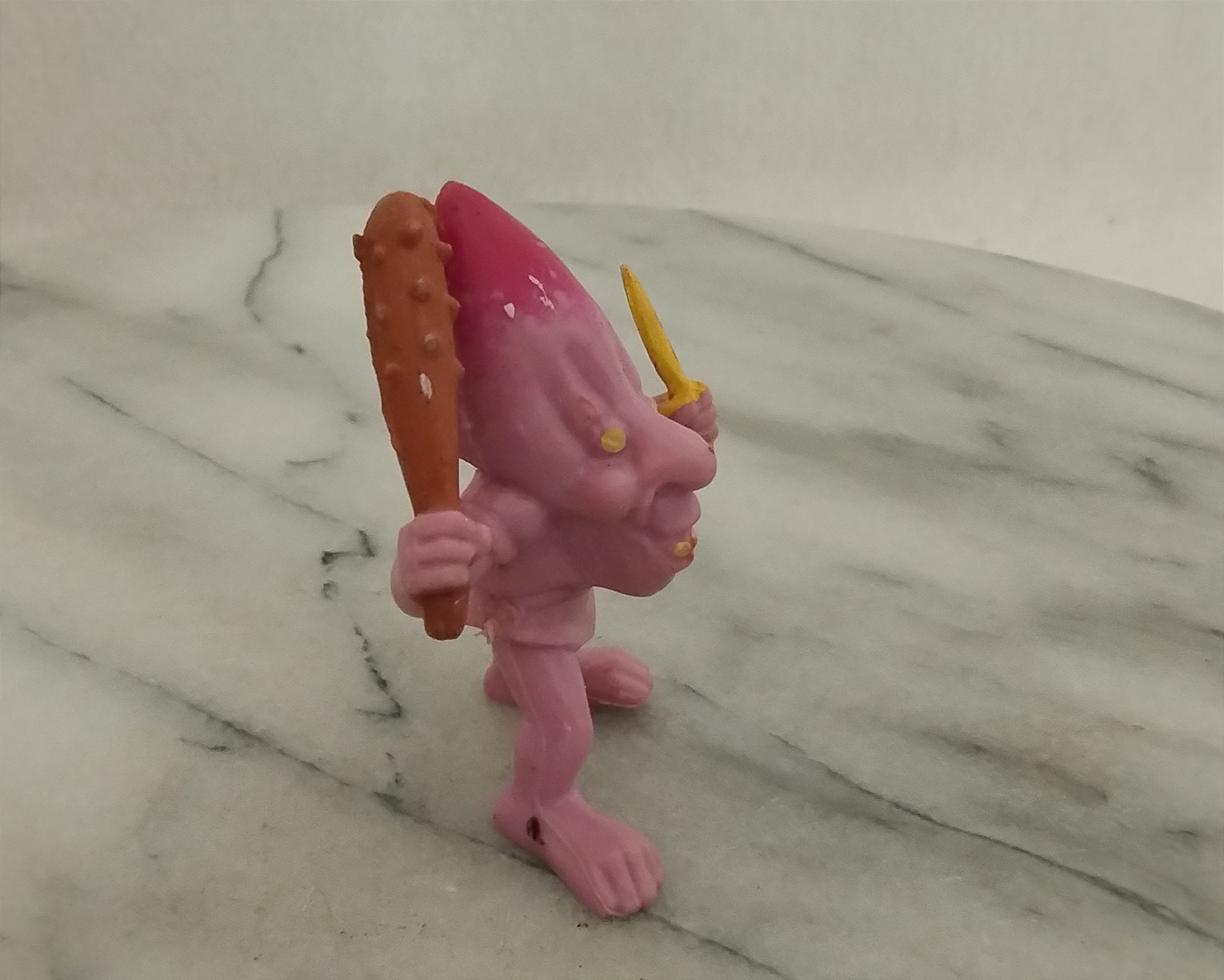 Figurine Arco 1982 - Warrior Jurka & Mog - Autre Monde Galaxie Fantastique - Caoutchouc