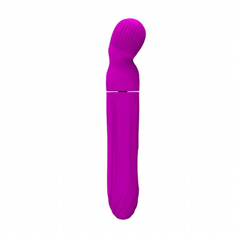 Vibrador com Dupla Rotação e Vibração Funções Abraham Sex Shop Apimentadíssima